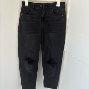 American Eagle Outfitters Women's Black High Rise Jeans